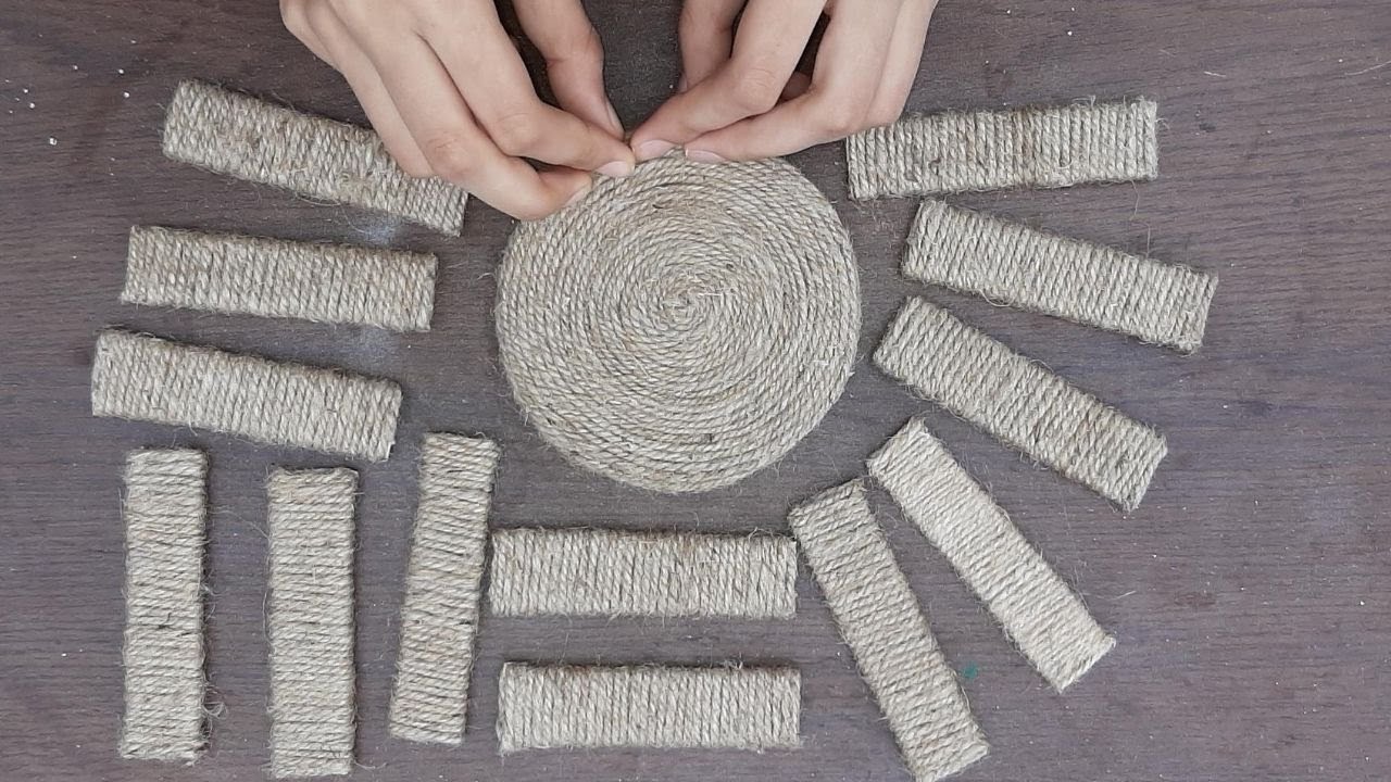 DIY Jewellery box making at home with jute rope || Jewellery organizer box with jute