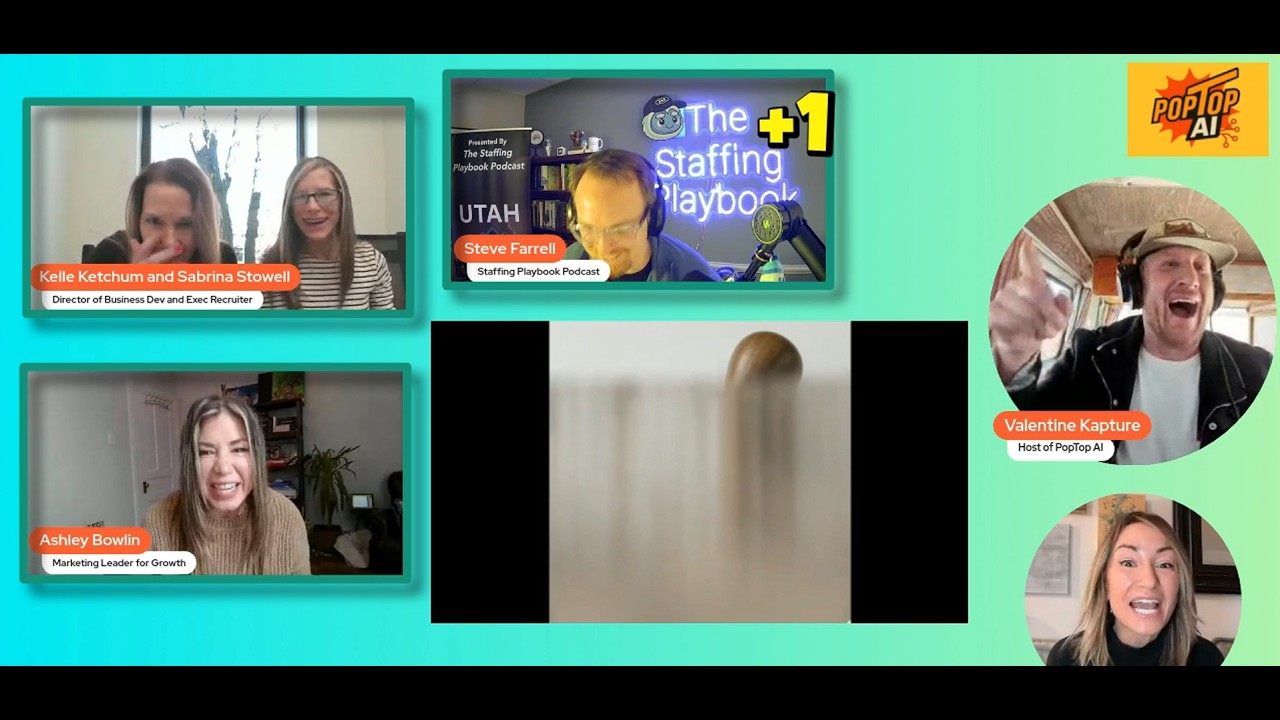CHAMPIONS Only! It's the PopTop AI Semi-finals! It's Episode 10 so watch 'til the end! #staffing