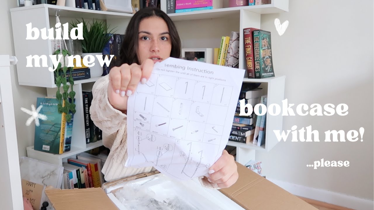 Building a new bookcase + coming back to youtube!