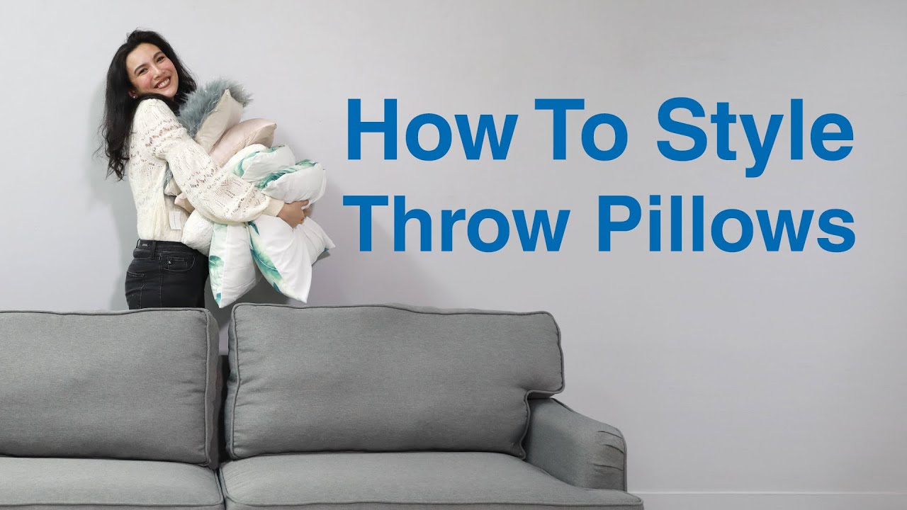 How To Style Throw Pillows | MF Home TV