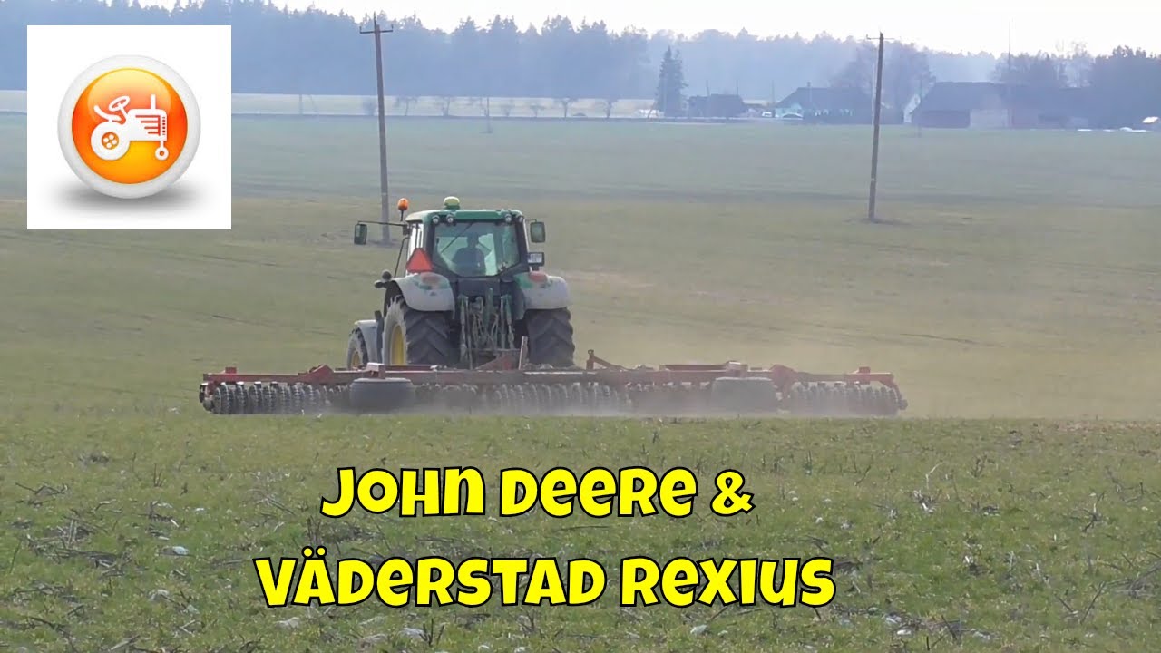 Rolling 2019 | Väderstad Rexius Crosskill rollers & John Deere