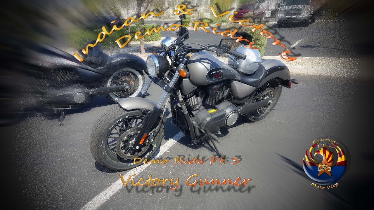 Indian & Victory Demo Rides Pt 3 / Victory Gunner