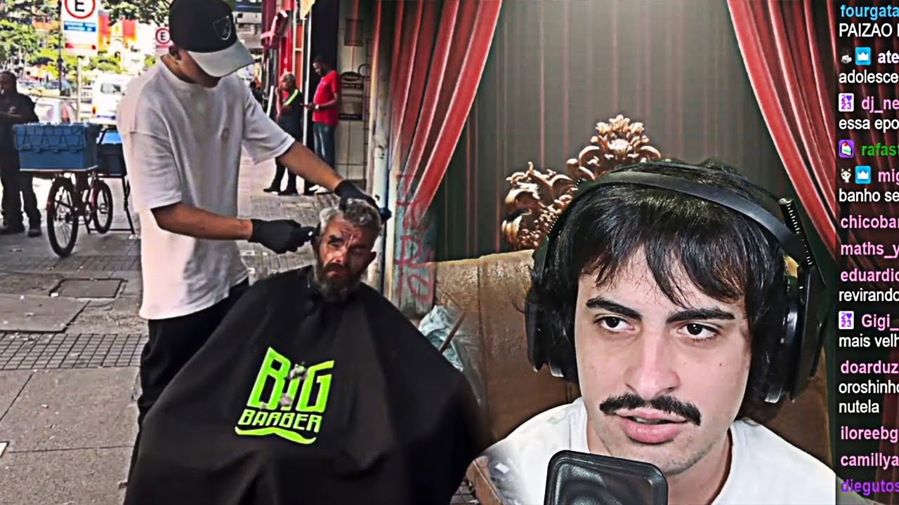 OROCHINHO REAGINDO ELE S&Oacute; QUERIA VER A FAMILIA DENOVO :( ! - UM CORTE UM BOM PAPO #01