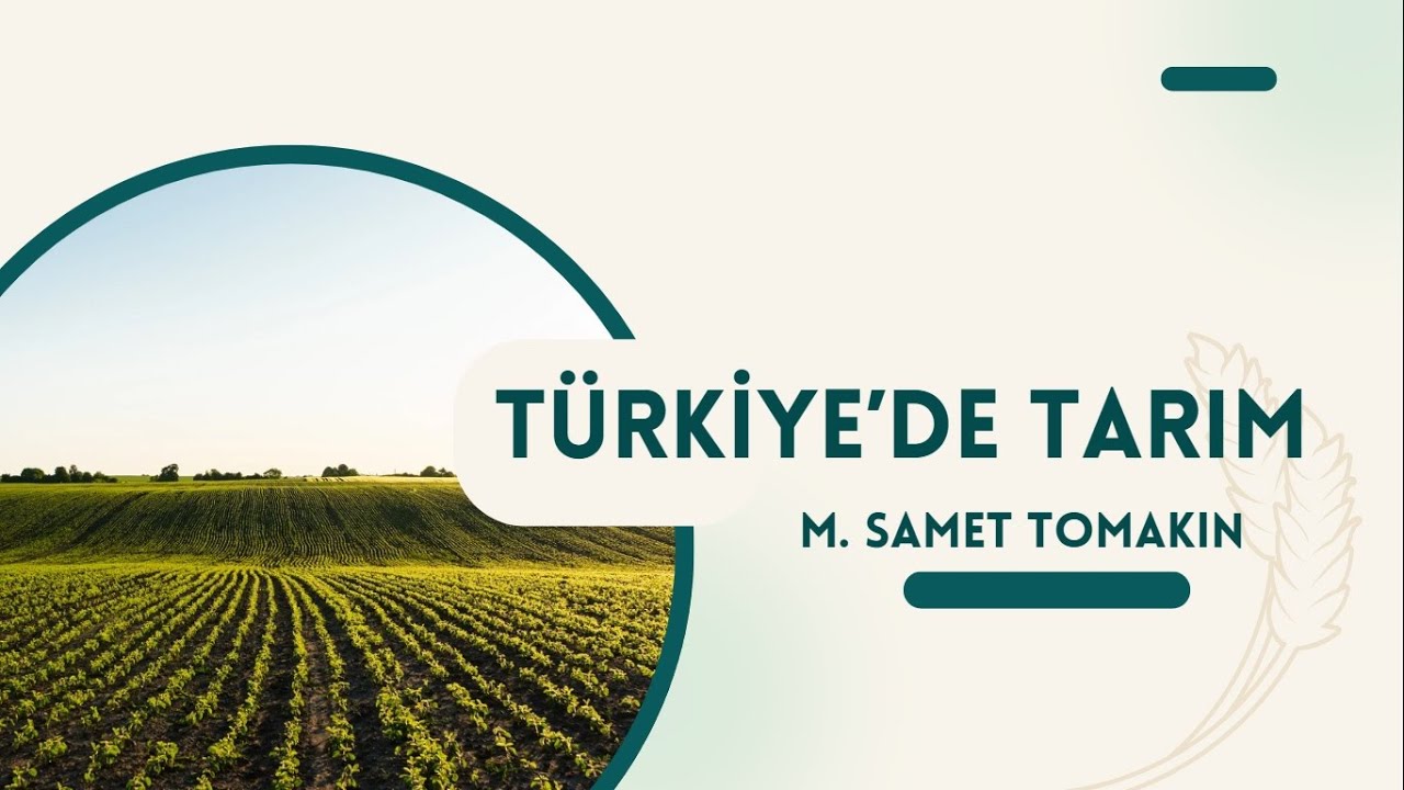 Türkiye’de Tarım: Ne Durumdayız? Dünü, Bugünü ve Çözüm Önerileri (Uzun Versiyon)