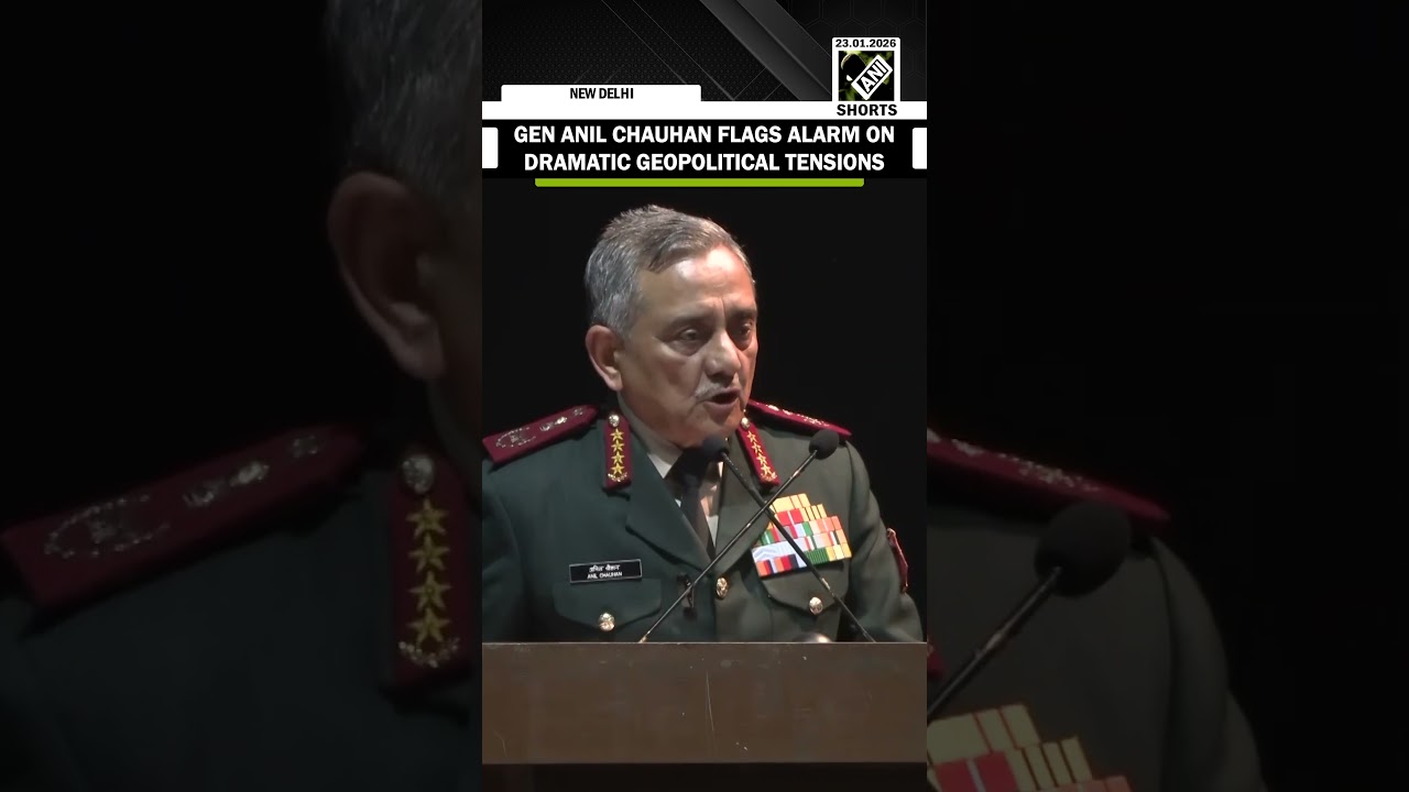 The world is entering an era: How geopolitical tensions affect India explains CDS Anil Chauhan