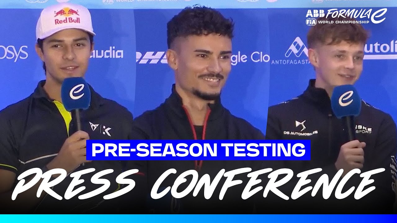 Rookie Pepe Mart&iacute; FIRST Press Conference | Season 12 Pre-Season Testing