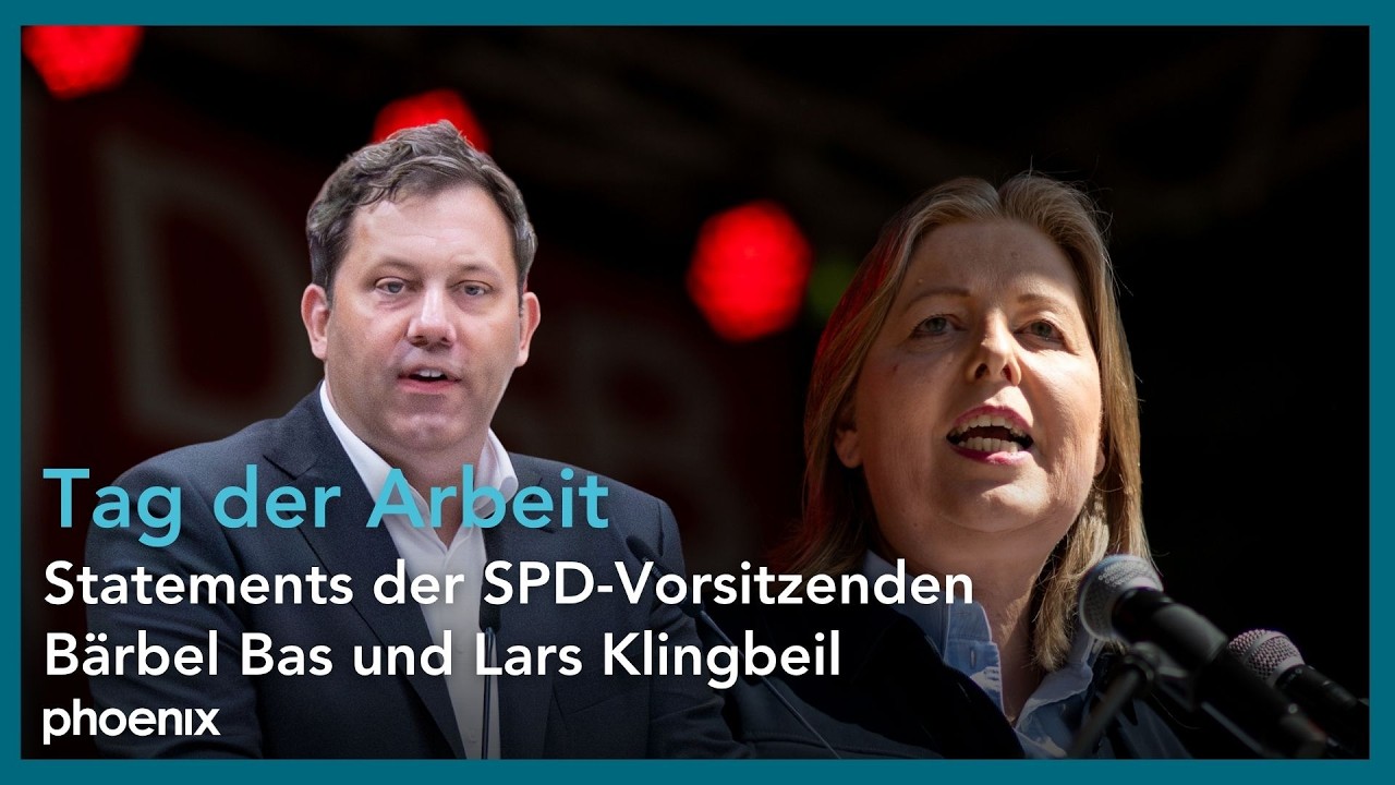Tag der Arbeit: Statements der SPD-Vorsitzenden B&auml;rbel Bas und Lars Klingbeil | 01.05.26