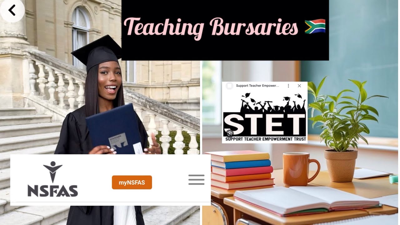 3 B.Ed/teaching bursaries for South African students 🇿🇦