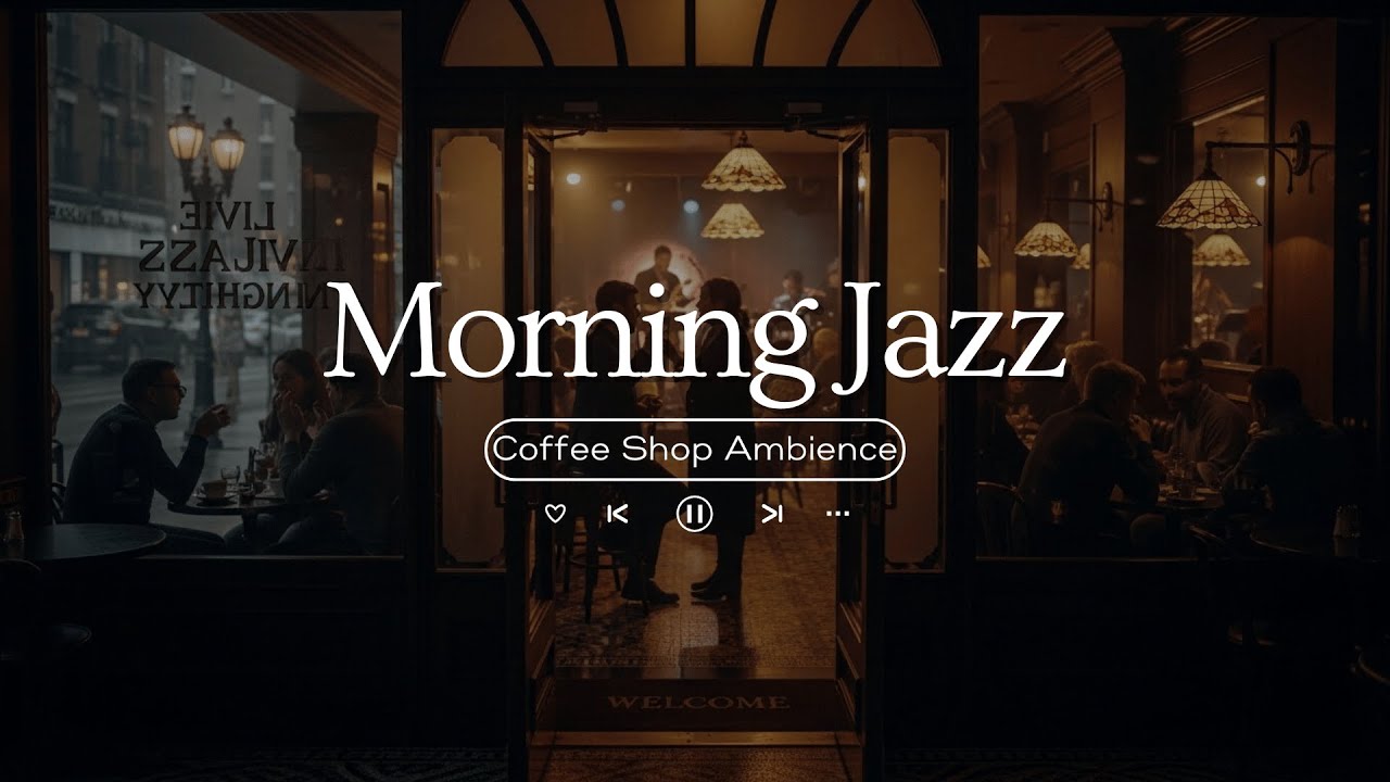 New York Starbucks Jazz ☕ - Smooth Instrumental Jazz Music For Study & Work Focus