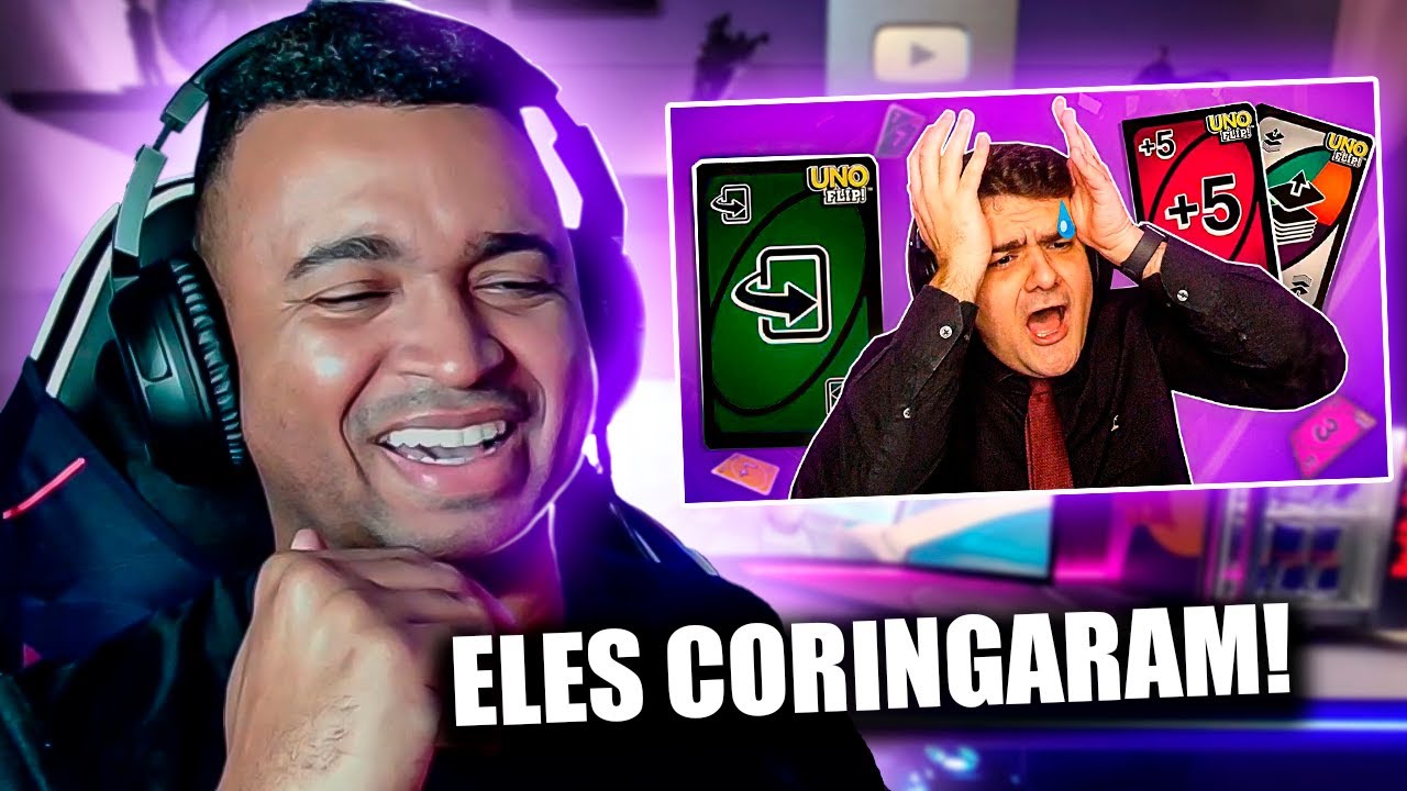 🟢 UNO FLIP, O MODO MAIS BIZARRO! Que cartas são essas?? - Souzones (Alexandre Reage)