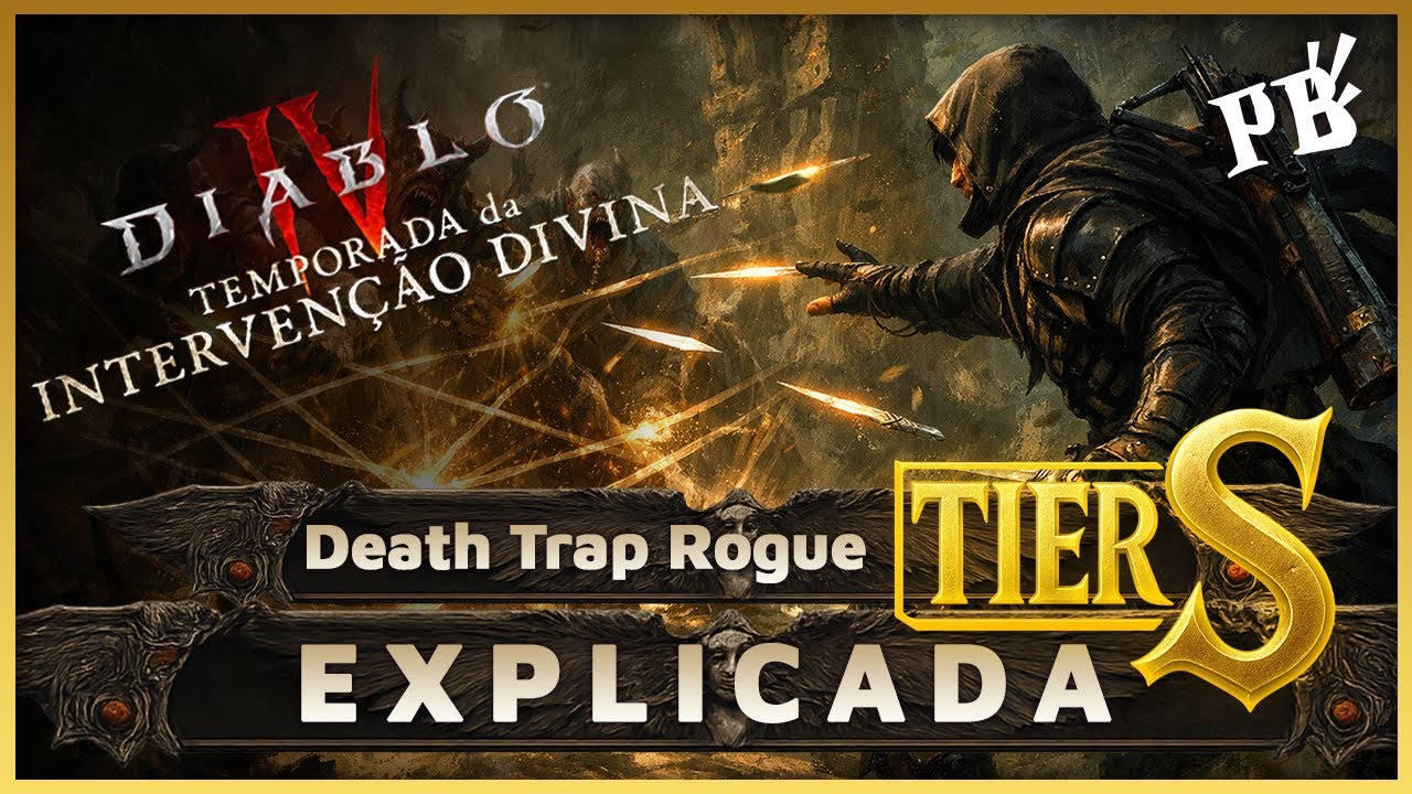 Diablo 4 - Death Trap Rogue - TIER S BUILD- S11 #diablo4