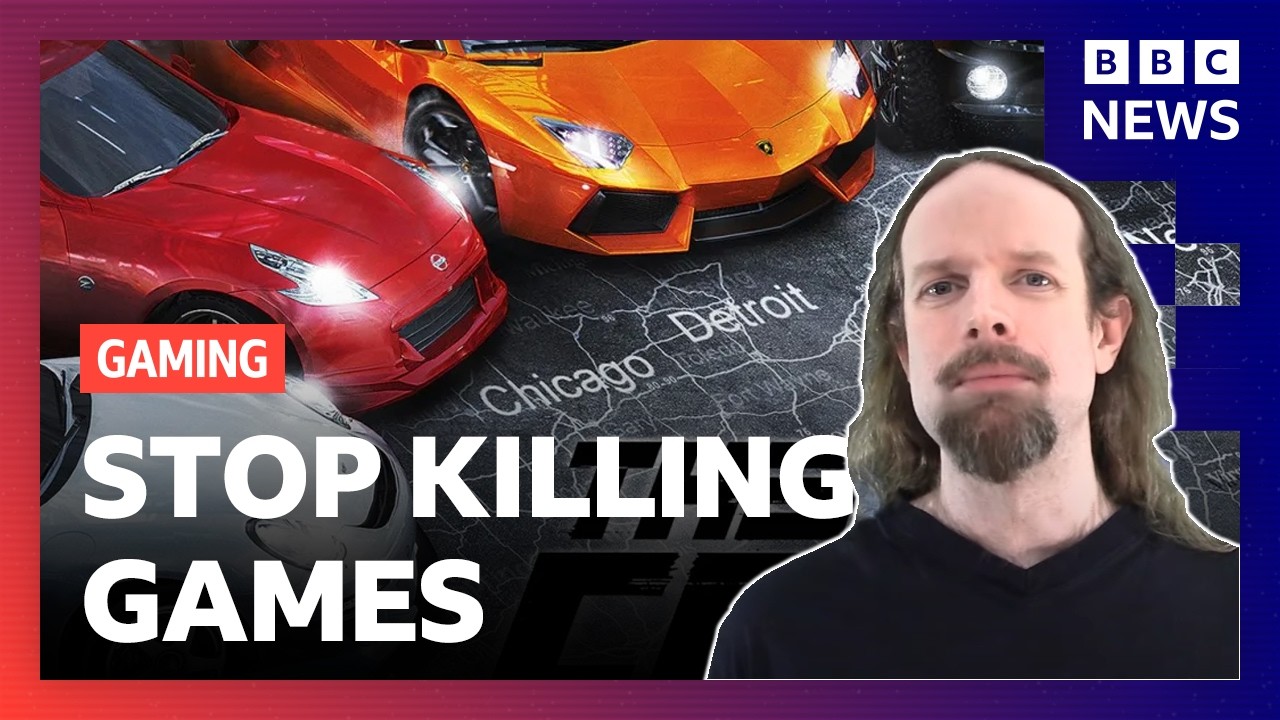 Stop Killing Games: Gamers take on the industry to stop games being switched off for good | BBC News