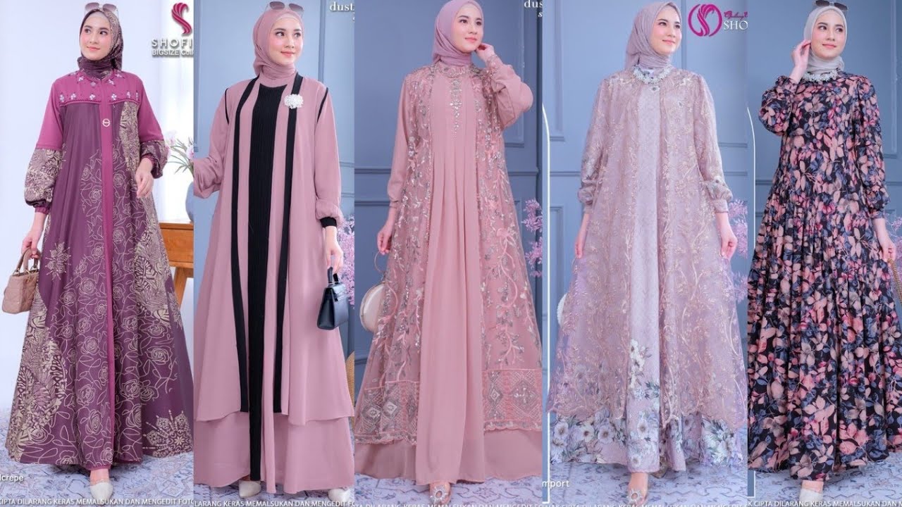 MODEL GAMIS TERBARU 2025 SIMPLE ELEGAN PERSIAPAN LEBARAN !! Bisa COD
