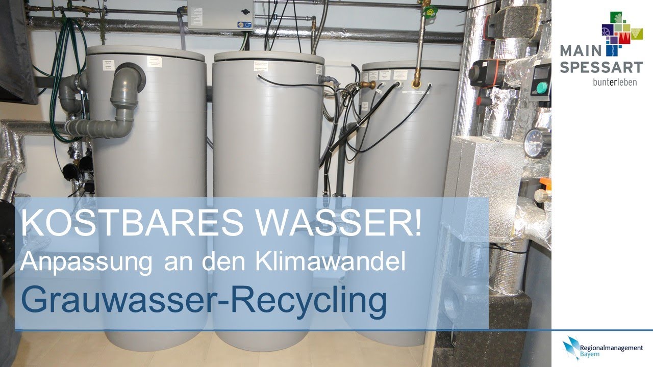 Kostbares Wasser – Grauwasser-Recycling in einem Einfamilienhaus