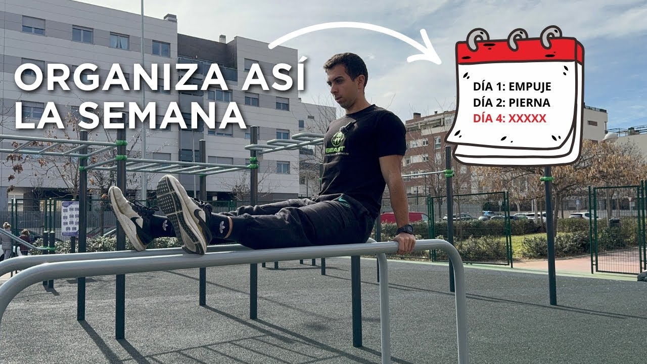CÓMO ORGANIZAR tus ENTRENOS de CALISTENIA DESDE 0