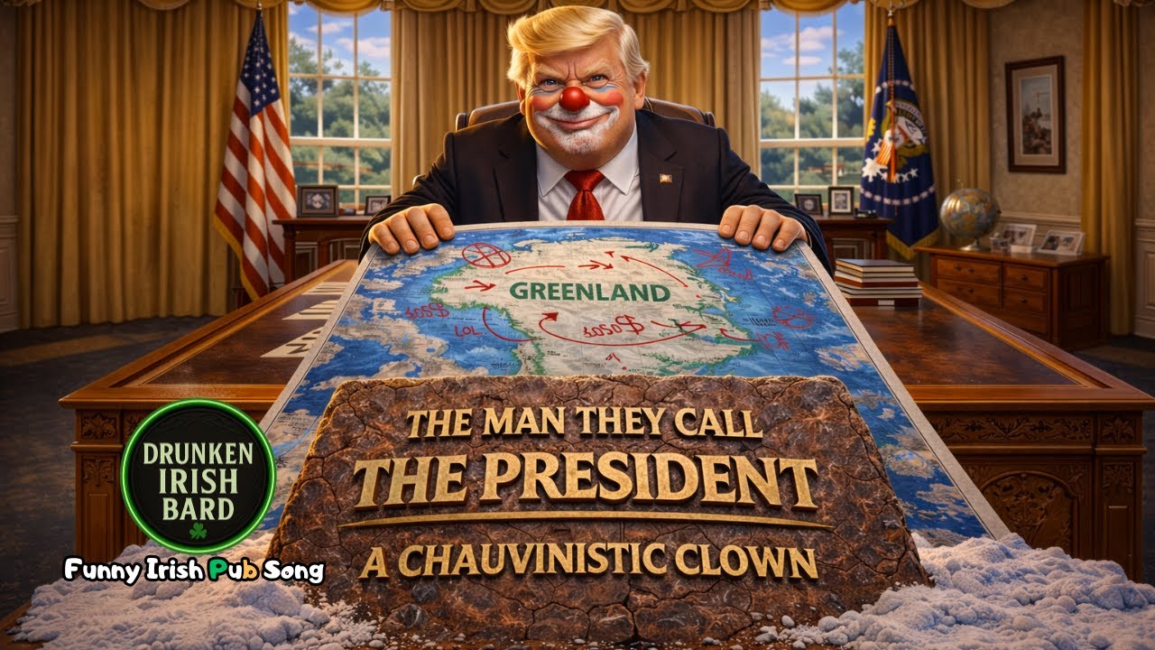 The Man They Call the President ( A Chauvinistic Clown ) – A Furious Funny Irish Pub Protest Song 🍺