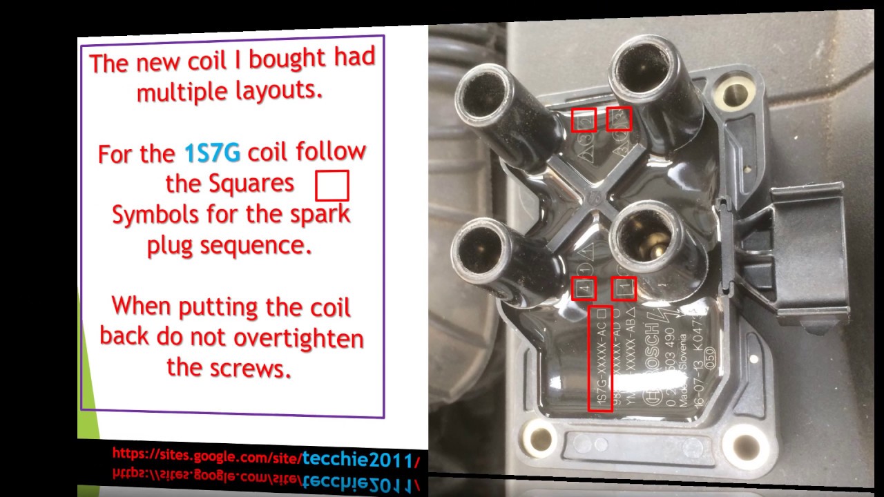Ford Mondeo Mark3   changing the Ignition Coil