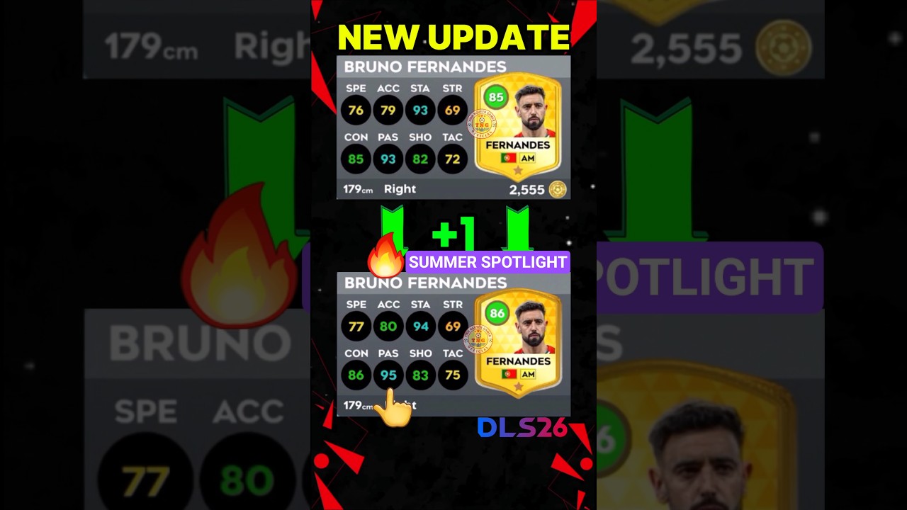 DLS 26 | 🔥ЛЕТНИЙ В ЦЕНТРЕ ВНИМАНИЯ📍НОВОЕ ОБНОВЛЕНИЕ РЕЙТИНГОВ #dls26 #newupdate #summerspotlight