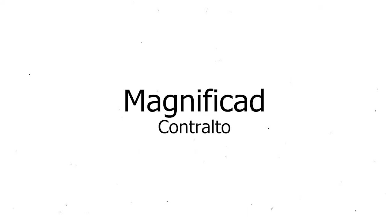 KIT DE ENSAYO SATB – Magnificad (Be Magnified) – Contralto – Lynn Deshazo