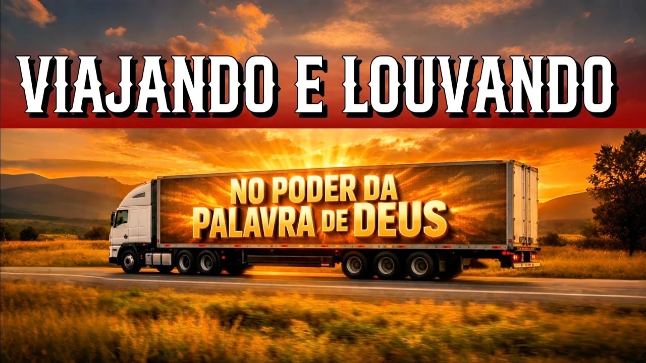 VIAJANDO E LOUVANDO. O Poder da Palavra de Deus. Os melhores louvores para viajar. Sertanejo anos 80
