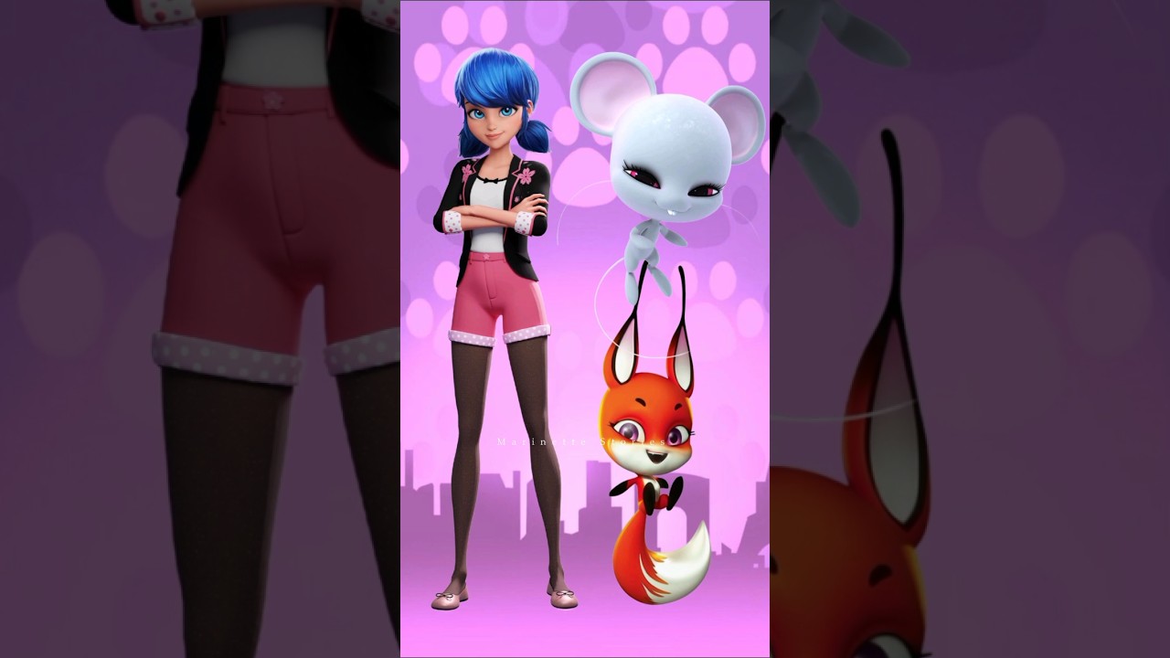 Marinette Different Transformed use Mouse kwami#shorts#miraculousladybug#marinette#edits