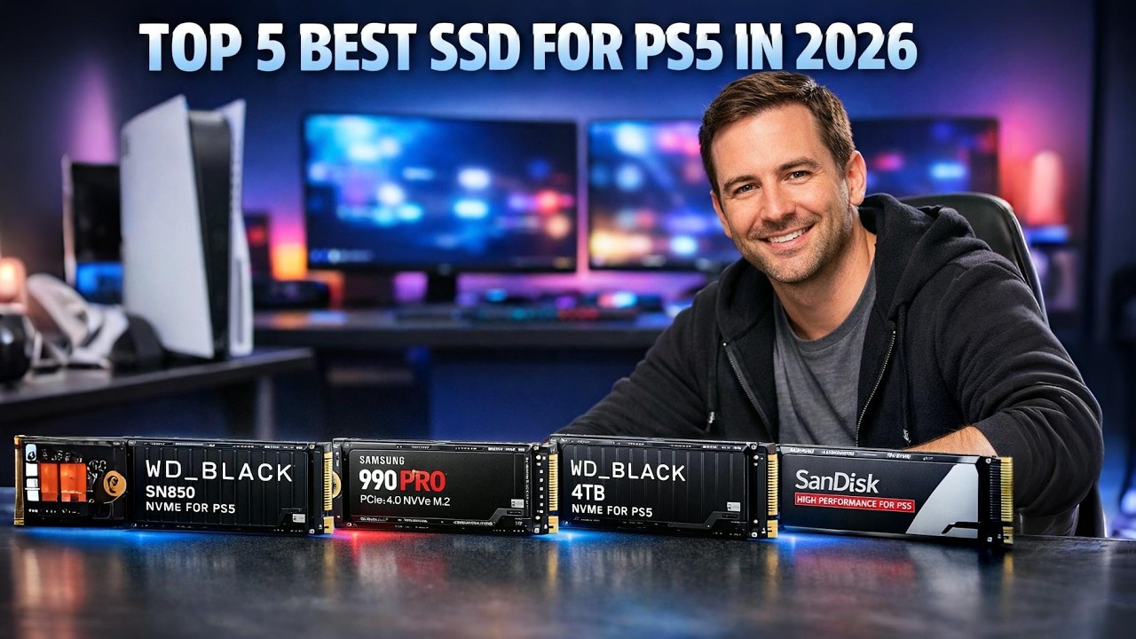 5 Best SSDs for PS5 to Buy in 2026 | Fastest & Most Reliable PS5 Storage Upgrades