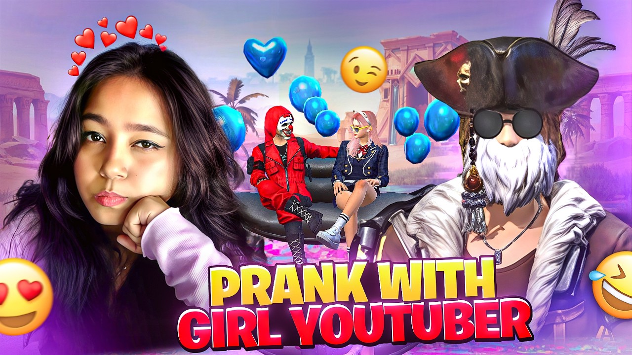 I Became Total Gaming & Pranked a Girl Youtuber 😂🔥