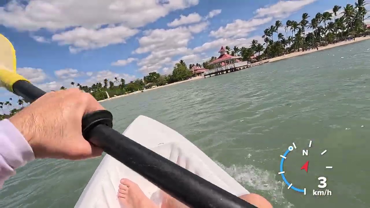 República Dominicana Kayak #gopro #gopro13 #iphone #samsung #bahiaprincipe #kayak #dominicanrepublic