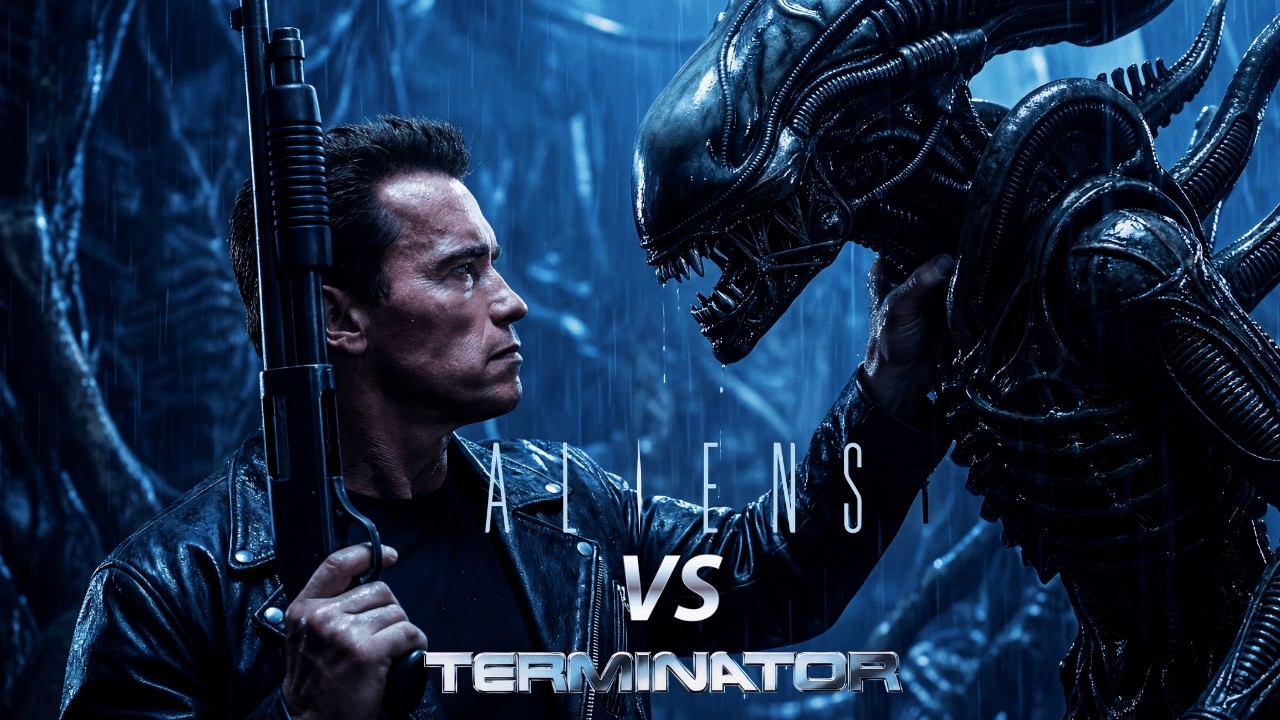Terminator vs Alien: Unstoppable Force Meets Perfect Organism | Arnold Schwarzenegger | Henry Cavill