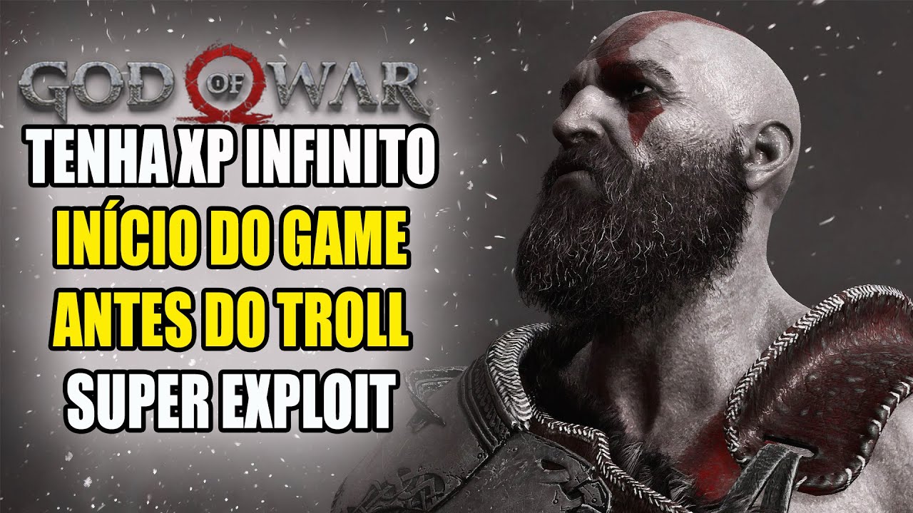 GOD OF WAR COMO TER XP INFINITO NO COME&Ccedil;O DO JOGO