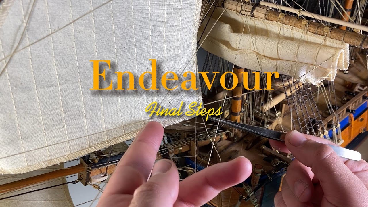 Endeavour : 1/54 Scale Model : Step By Step Video Build : Final Steps : Part 50