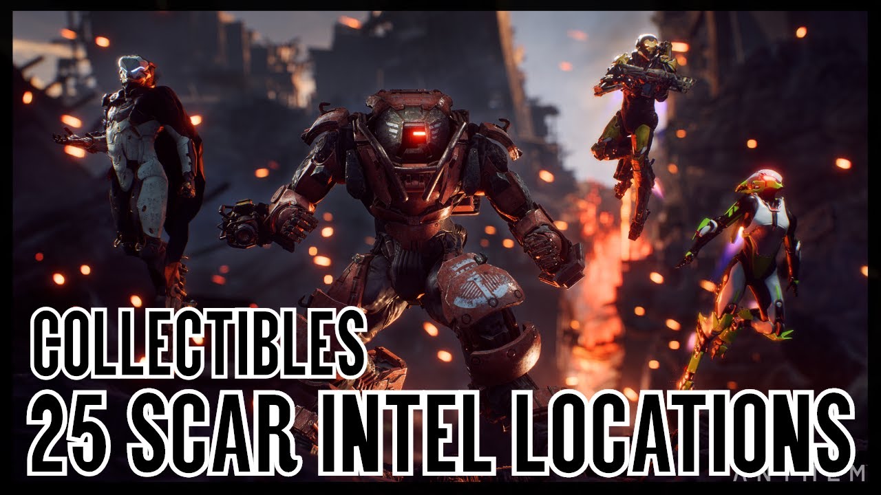 Anthem 25 Scar Intel Locations - Bastion Collectibles Challenges (No Stone Unturned Guide)