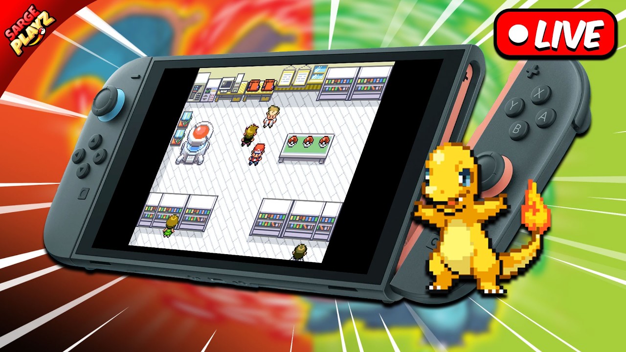 🔴 LIVE | SHINY CHARMANDER HUNT |  POKEMON FIRE RED