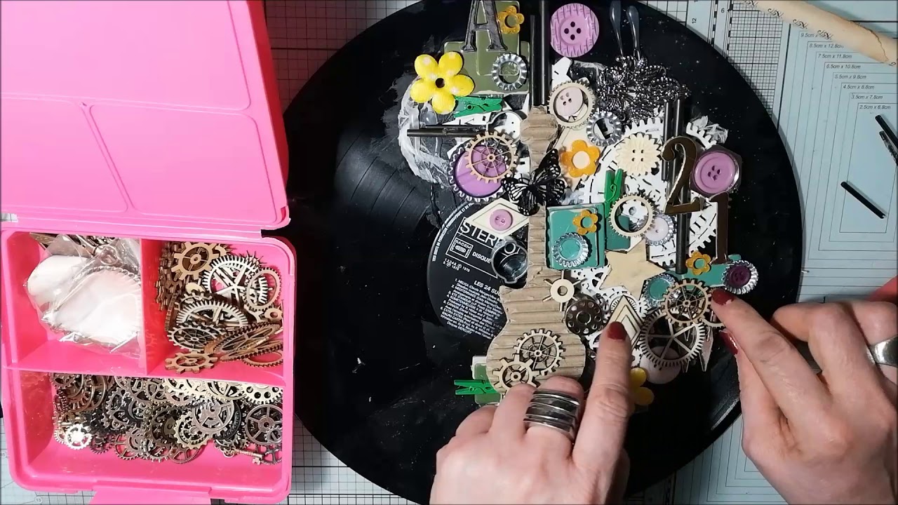 TUTO MIXED MEDIA STEAMPUNK