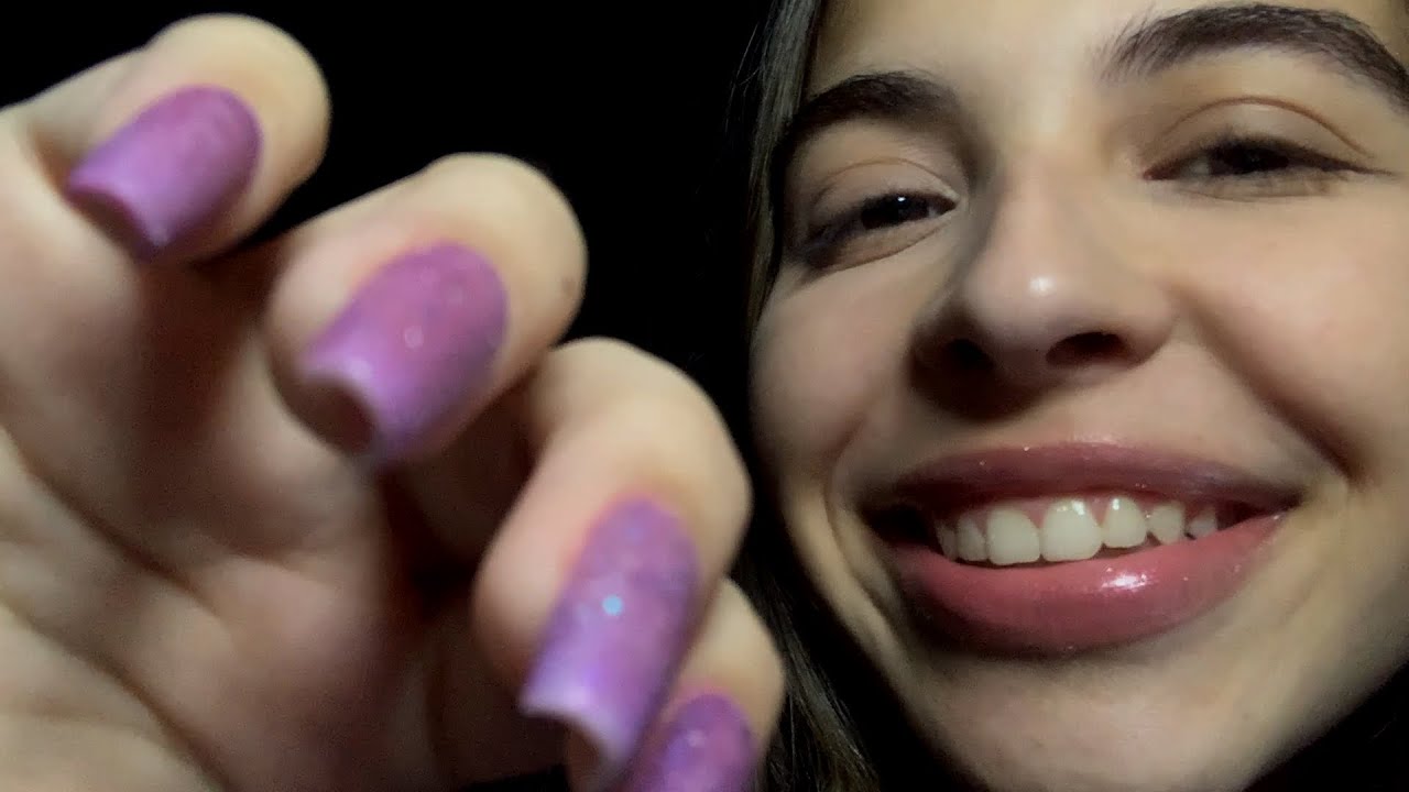 ASMR 100% TAPPING NA LENTE 🔋⚡️ Long Nails