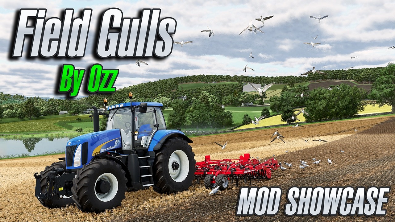 Полевые чайки от Ozz | Демонстрация модов | Farming Simulator 25