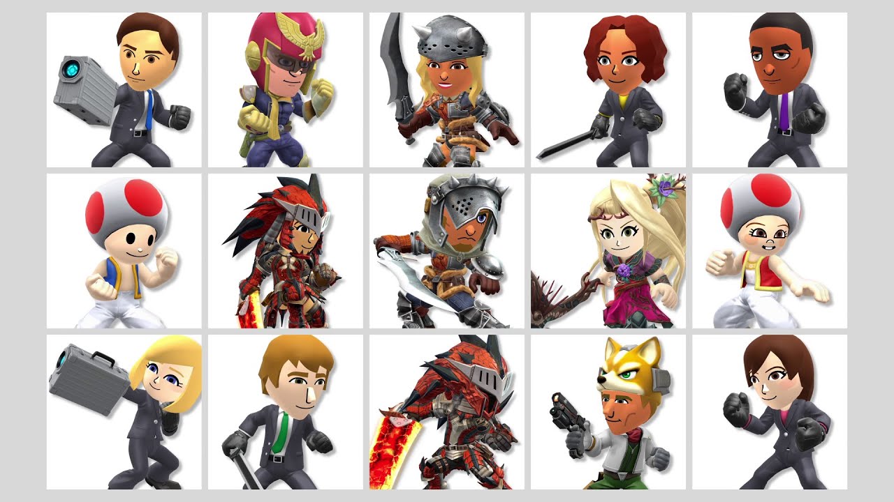 【Smash Bros. for Nintendo 3DS / Wii U】Mii Fighters Suit Up for Wave Four