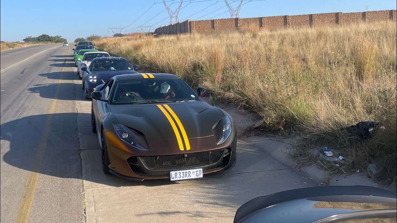 Охота на САМЫЙ ГРОМКИЙ 812 Superfast на Porsche 911 50!!!