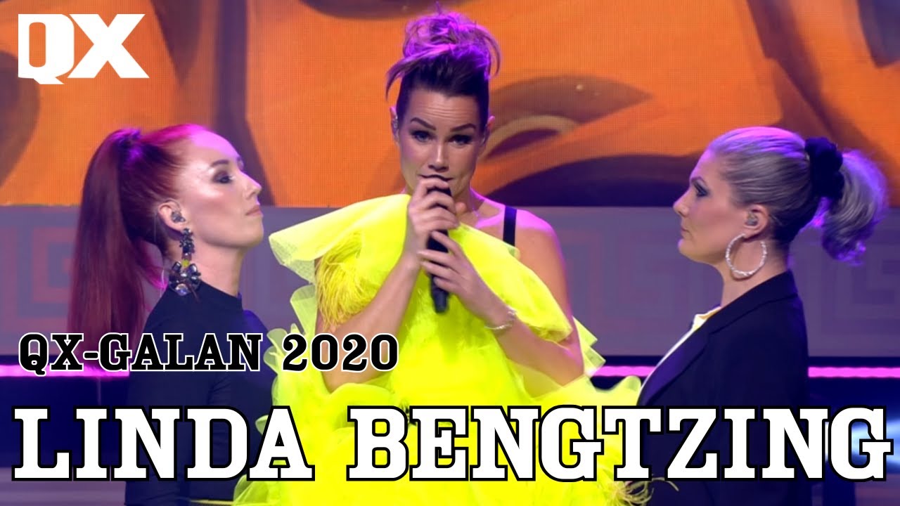 Linda Bengtzing live på QX-galan 2020