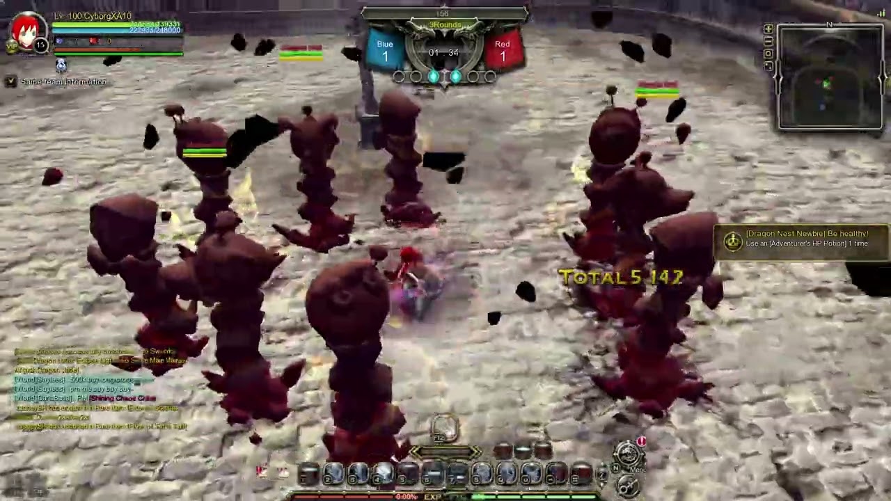 PVP Physician VS Barbarian