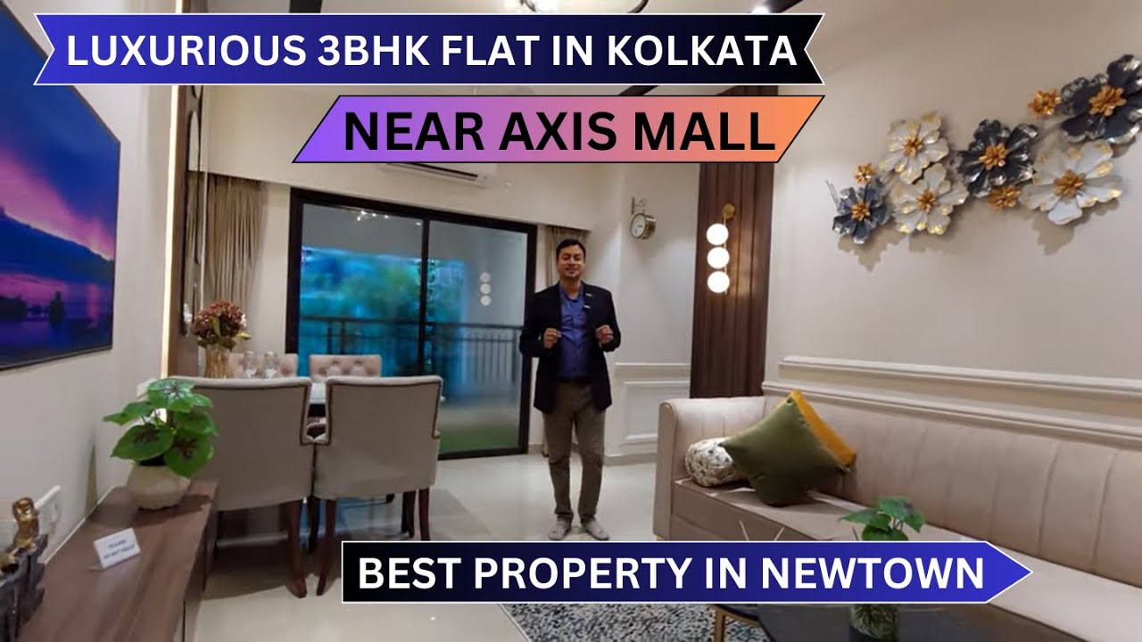 Luxury 3bhk Flats In Kolkata Newtown Near Novotel Metro 📞8100293325 #property #kolkata #luxuryhomes