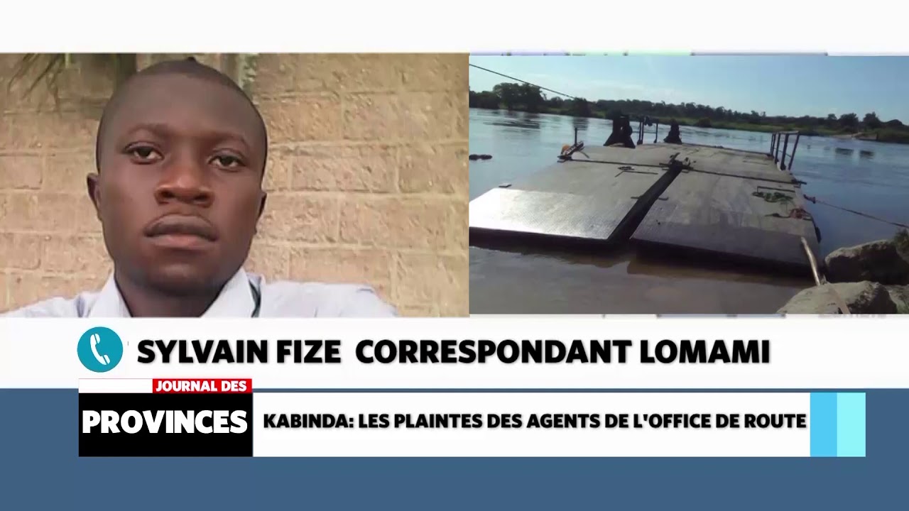 Kabinda: Des plaintes des agents de l’Office de route