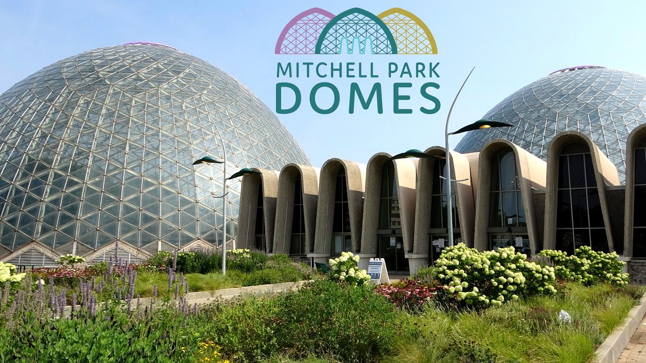 Mitchell Park Domes (Milwaukee Horticultural Conservatory) Tour & Review with The Legend