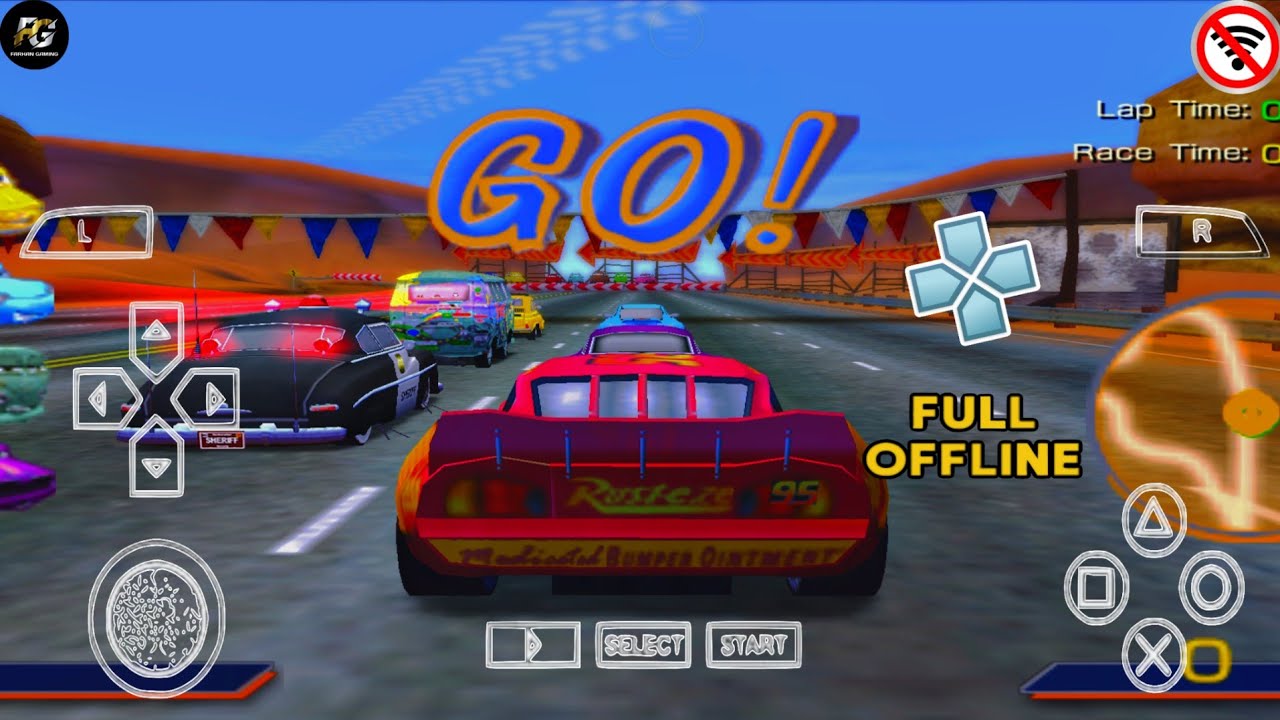 GAME CARS PPSSPP ANDROID OFFLINE | GRAFIK FULL HD | 250 MB 