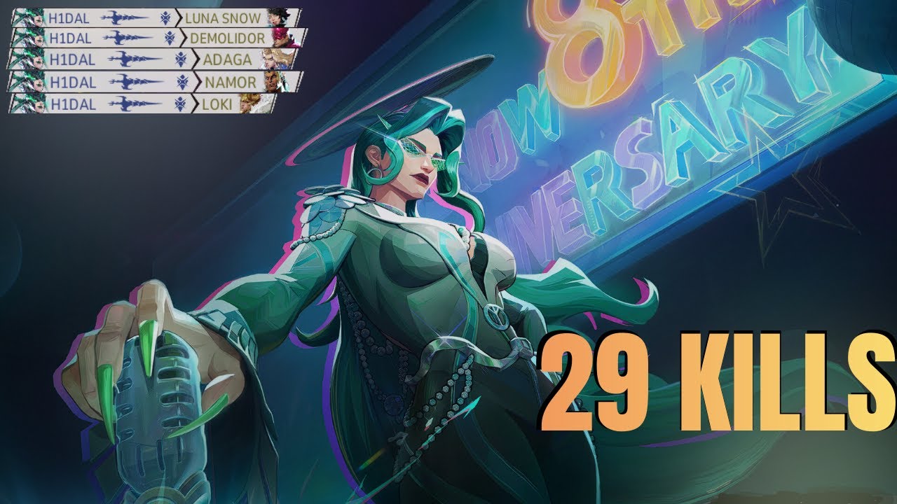 A NOVA SKIN DA HELA (GRÁTIS) TÁ ABSURDA… 29 KILLS NA RANKED | Marvel Rivals