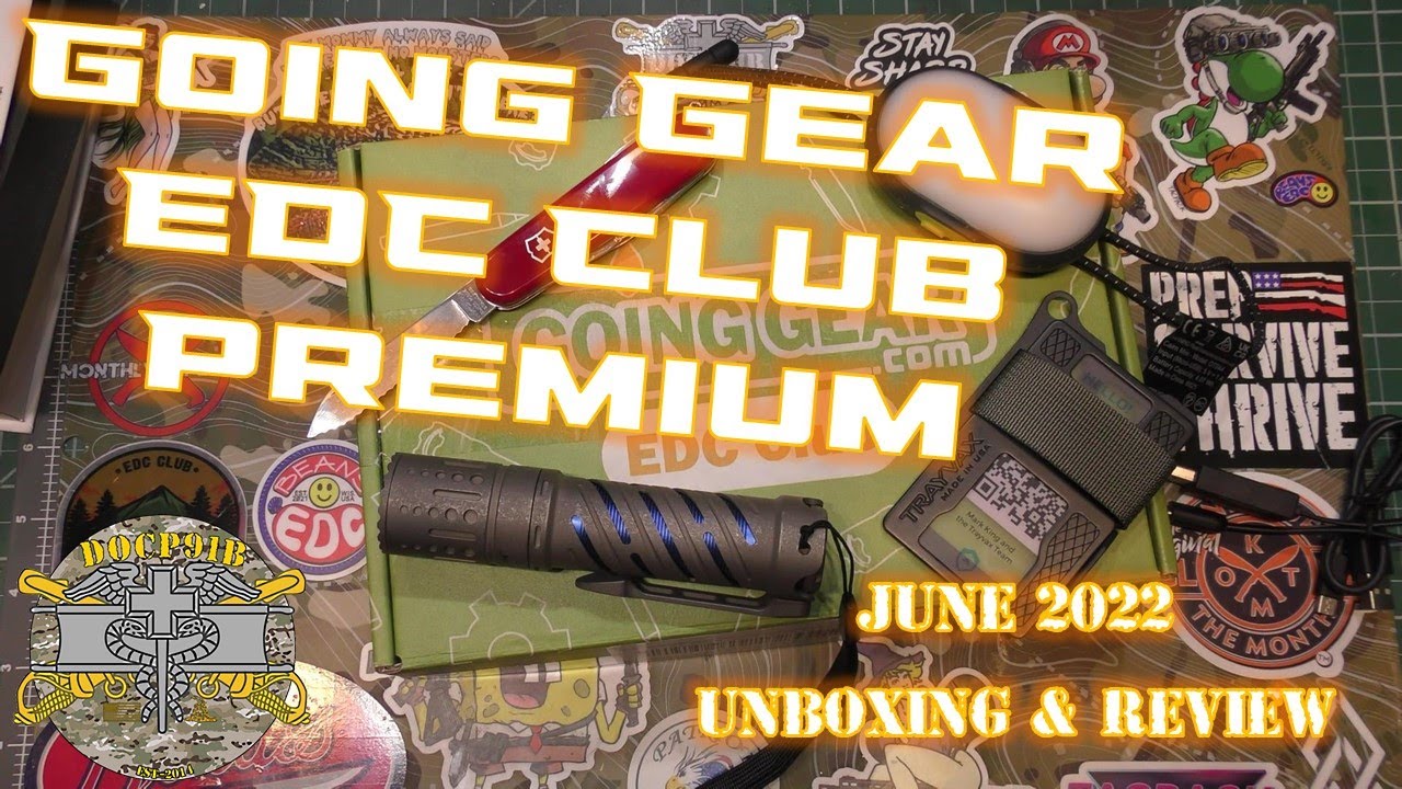 GoingGear EDC Club Premium June 2022 - Unboxing & Review