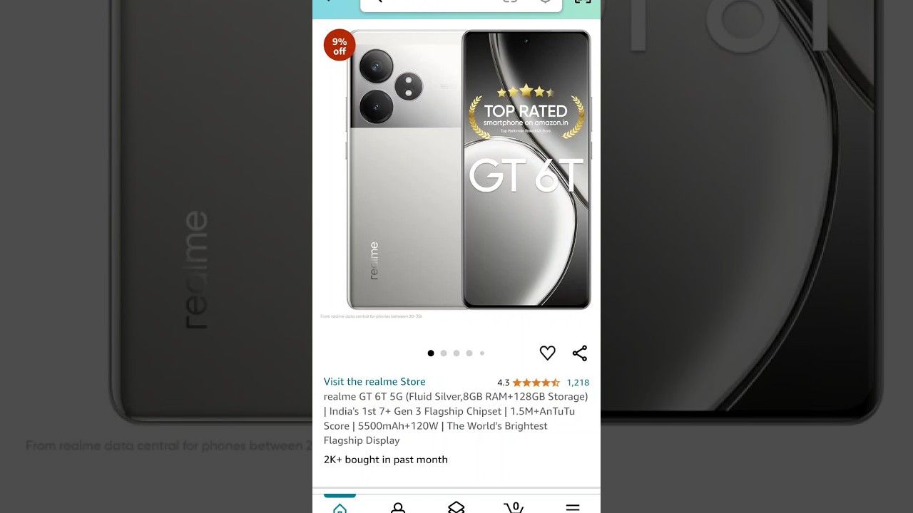 Realme GT 6T 5G @ ₹25,999! New Amazon Deal Alert! 🛒
