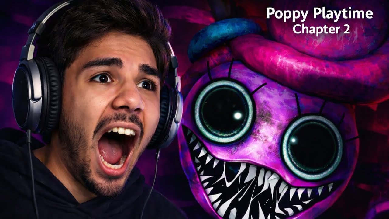 دخلت مصنع الرعب مره ثانيه.😱Poppy Playtime Chapter 2