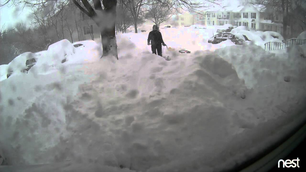 Blizzard of 2016 Timelapse