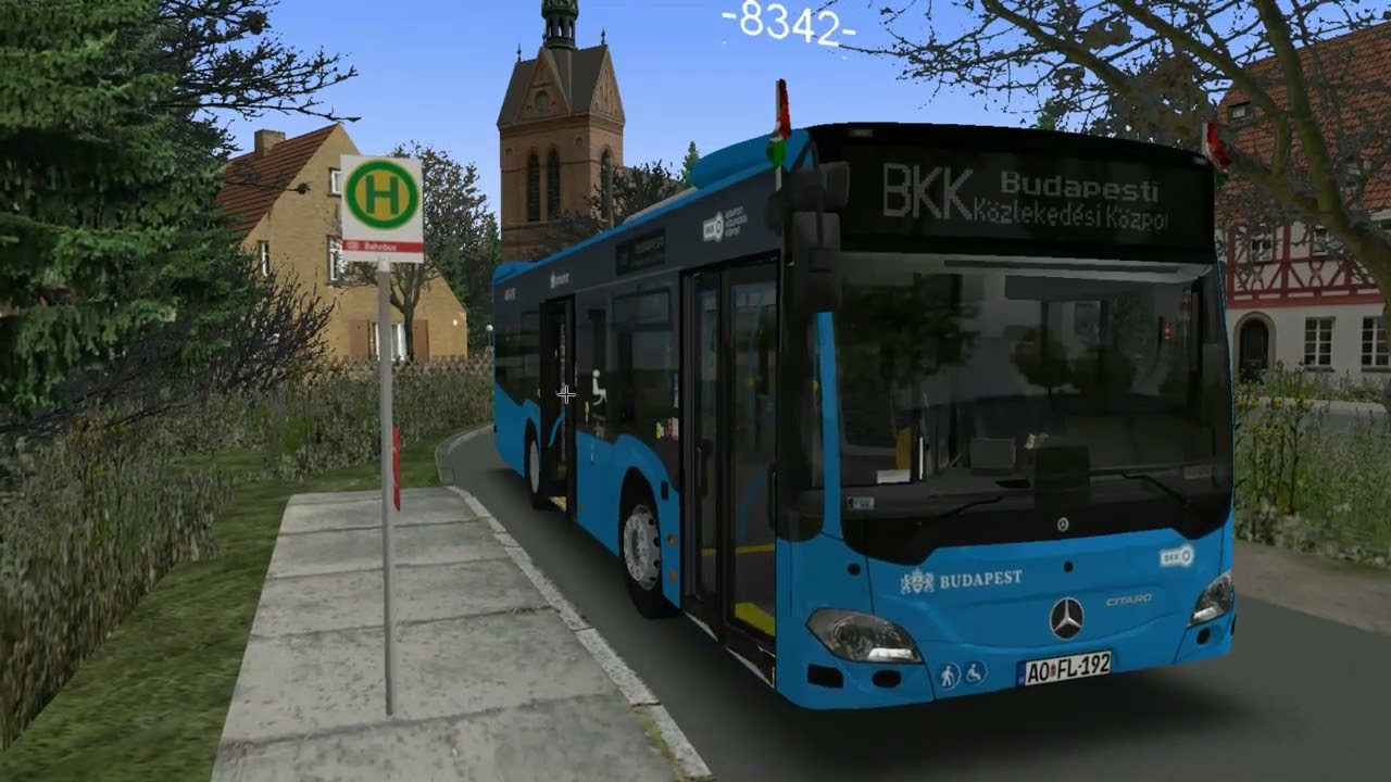 OMSI2 ☀️｜Mercedes Benz Citaro C2 S3K vezetés｜Tettau｜
